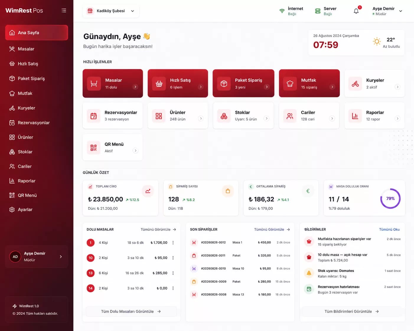 Tek platform, bütün servis
